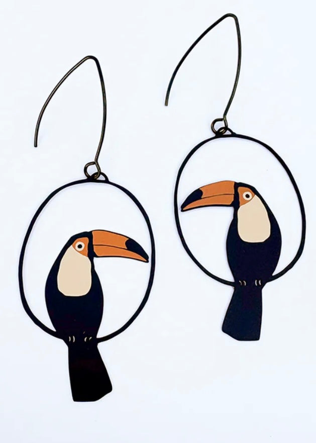 Midi Toucan Earrings