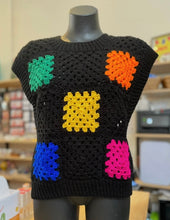 Load image into Gallery viewer, Crochet Granny Vest