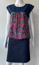 Load image into Gallery viewer, Smock Top - Liberty Block
