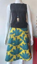 Load image into Gallery viewer, Flare Skirt - Palm/Citrus