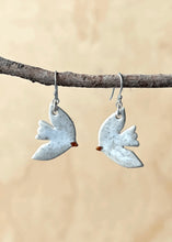 Load image into Gallery viewer, Speckled Bird Earrings