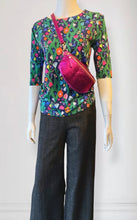 Load image into Gallery viewer, Bloomin’  Boat Neck Tee - Navy