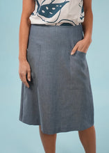 Load image into Gallery viewer, Heidi skirt, Long - Chambray