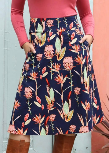 Zarah Skirt - Bird of Paradise