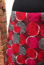 Load image into Gallery viewer, Flare Skirt - Batik/Red