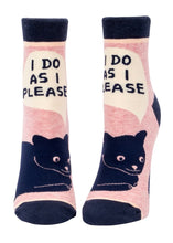 Load image into Gallery viewer, Ankle socks - I Do As I Please
