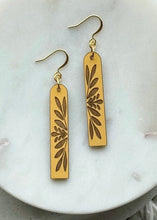 Load image into Gallery viewer, Roseburg Earrings, Mustard
