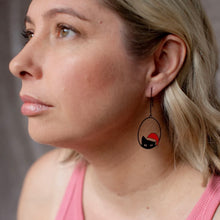 Load image into Gallery viewer, Christmas Cat Earrings