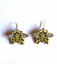 Load image into Gallery viewer, Teddy Bear Bee Dangles