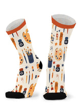 Load image into Gallery viewer, Red Fox Sox - size M - Arty