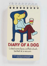 Load image into Gallery viewer, Spiral Notebook  - Diary of a Dog