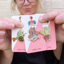 Load image into Gallery viewer, Enamel Badge - Filled with Feminine Rage
