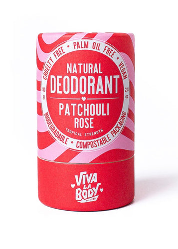 Solid Deodorant - Patchouli Rose