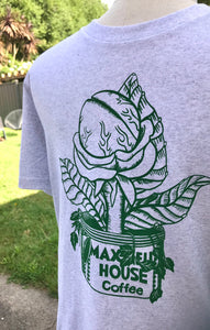 Mens Audrey II, Tee - White Marle