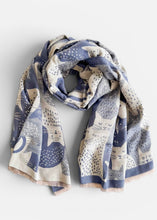 Load image into Gallery viewer, Winter Scarf - Moggy/Blue