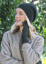 Load image into Gallery viewer, Possum/Merino Turnback Beanie