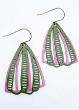 Load image into Gallery viewer, Midi Boho colour pop Green/Pink