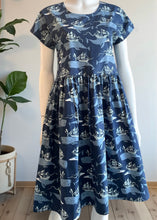 Load image into Gallery viewer, Poppy Dress, Whale Ships