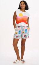 Load image into Gallery viewer, Chrissy Relaxed Tank - Sunset Waves