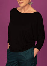 Load image into Gallery viewer, Batwing Top - Black