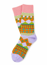 Load image into Gallery viewer, Red Fox Winter Sox - Geo Pink