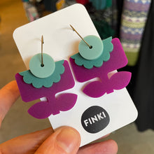 Load image into Gallery viewer, Retro Flower Dangles