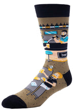 Load image into Gallery viewer, Mens Sock - A Brewtiful Day