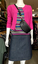 Load image into Gallery viewer, Boxy tee - Licorice Stripe