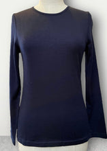 Load image into Gallery viewer, Merino L/S Top - Navy