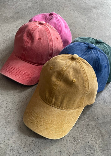 Vintage Wash Cap