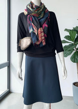 Load image into Gallery viewer, Flare Skirt, Heavy Weight - Petrol Green