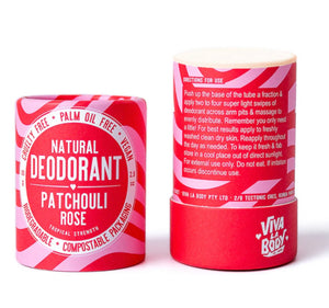 Solid Deodorant - Patchouli Rose