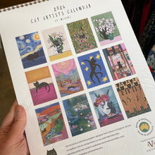 Load image into Gallery viewer, Calendar, Cat Artists