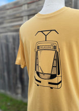 Load image into Gallery viewer, Mens Screen Print Tee - E-Class Tram/Mustard