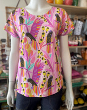 Load image into Gallery viewer, Boxy Tee - Pink Cockatoo