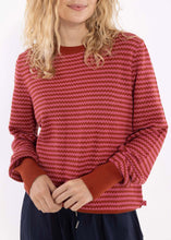 Load image into Gallery viewer, Danefox Pearl Knit Sweater - Cherry/Chili