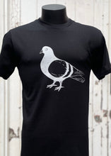 Load image into Gallery viewer, Mens Screen Print Tee - Pigeon/Black