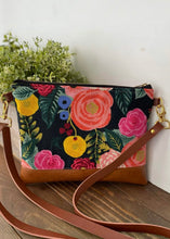 Load image into Gallery viewer, Small Crossbody Bag - Bright Floral