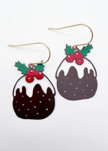 Load image into Gallery viewer, Christmas Pudding Earrings