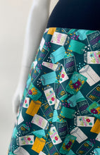 Load image into Gallery viewer, Flare Skirt - Seed Packet/Teal