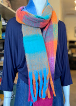 Load image into Gallery viewer, Winter Scarf - Squares/Brights
