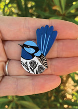 Load image into Gallery viewer, Fairy Wren Pin