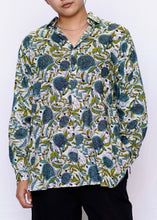 Load image into Gallery viewer, Anoushka Shirt - Blue Dahlia