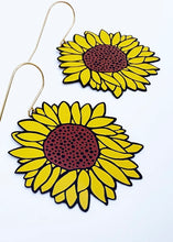 Load image into Gallery viewer, Midi Sunflower Dangles