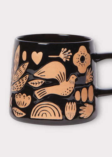 Imprint Stoneware Mug, Myth