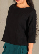 Load image into Gallery viewer, Demi Top - Black