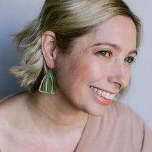 Load image into Gallery viewer, Midi Boho colour pop Green/Pink