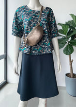Load image into Gallery viewer, Flare Skirt, Heavy Weight - Petrol Green