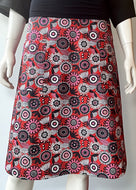 Flare Skirt - Natives/Red