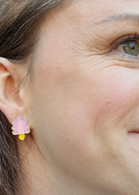 Load image into Gallery viewer, Hive Studs, Lilac